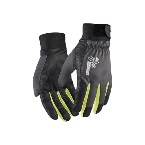 Los guantes de trabajo Blaklader protegen del frío y la lluvia con función táctil, pack de 6