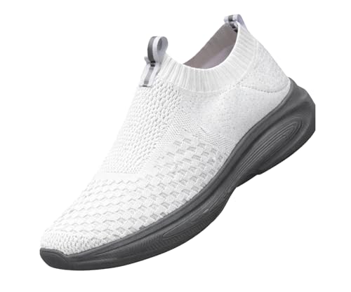 Image of Kraasa Trial Running Shoes with Lightweight Memory Insole | Breathable, Anti-Skid Knit Sneaker, Walking & Gym Shoes