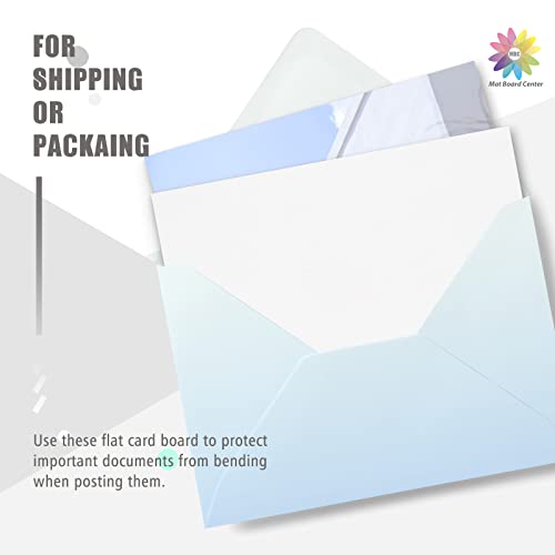 Image of Mat Board Center, 50 Pack 8.5x11 Inch Corrugated Cardboard Sheets