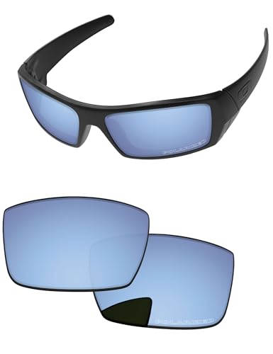 Image of Replacement Lenses for Oakley Gascan OO9014 60mm Sunglass - Precision Fit, UV Block & Impact Resistant