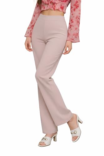 Image of Stylish Straight Fit Trouser for Women Trendy High Waist Trousers for Casual Wear