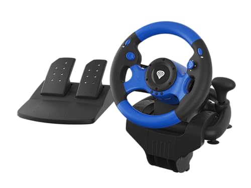 Volant + Pédales NATEC GENESIS SEABORG 350 Filaire Compatible Nintendo Switch USB Type A - vue 7