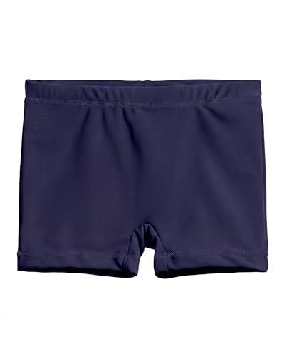 Image of City Threads Girls Swim Shorts, UPF 50+ Swim Pants for Girls, Made in USA Swimsuit Shorts