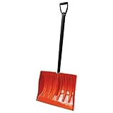 Emsco Group 1083 Bigfoot 19" Mega Lifetime Handle Dozer, Extra Large Combination Snow Shovel