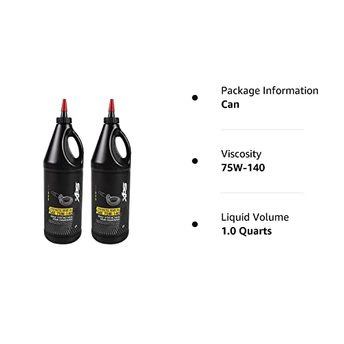 Can-Am Xps Synthetic Gear Oil - 75W-140 (Case Of 2) 779160 #TOP3