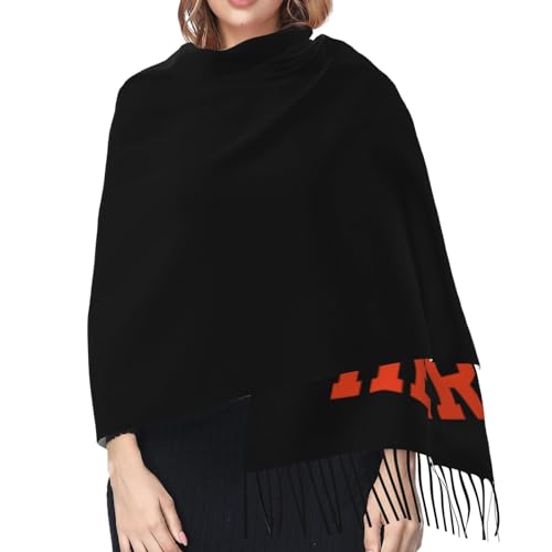 Custom Cashmere Scarf Personalized Long Warm Scarfs For Women With Your Text/Picture/Logo Custom Shawl For Christmas Gifts4