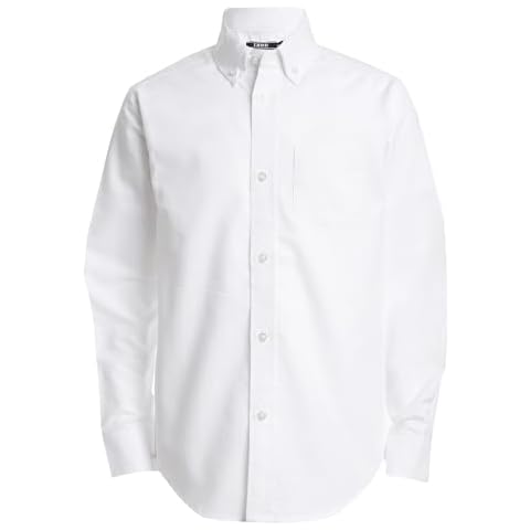 IZOD boys Long Sleeve Solid Button-down Oxford button down shirts Cover