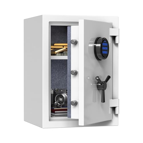 RPNB Fireproof Safe Box for Home Digital Document Fire Safe Box 1.29 CuFt