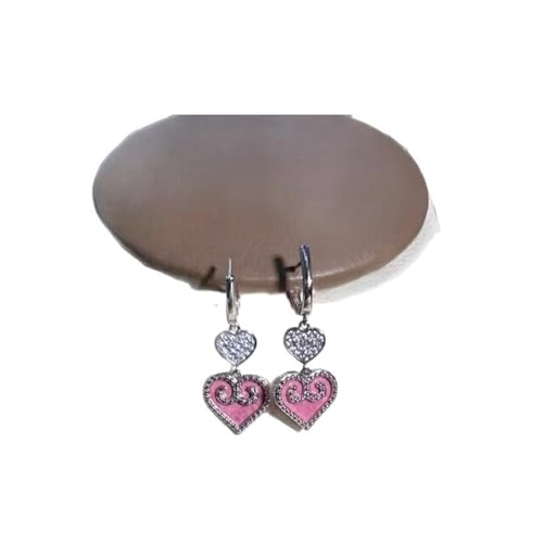 Collar de corazón místico y pendientes kazajos antiguos como regalo original de joyería