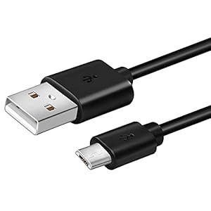Made for Amazon, 6FT Long Micro USB Power Charge Cable Cord Wire for Amazon Kindle Paperwhite, Oasis & Kindle Kids E…