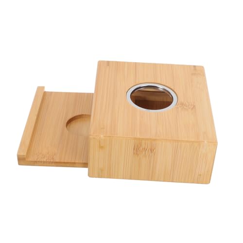 Cabilock Tea Pot Warmer Base in Bamboo Thermal Teapot Warmer Teapot for Tea Kettle