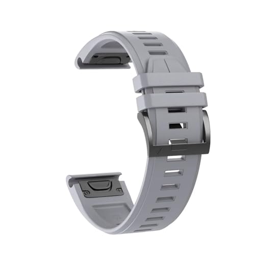[KPQWEDB] QuickFit 22mm 26mm VRXgbv Fenix 7X 7 Pro Solar/6X 6/Epix/Forerunner 965 955 945 935/Instinct 2X ohΉ(Style2 Gray,F