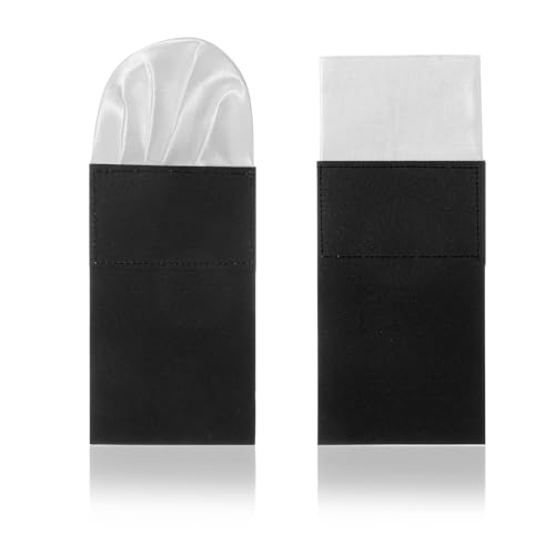 TIESOME 3Pcs Prefolded Pocket Squares for Men