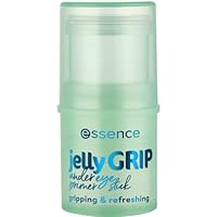 essence jelly GRIP undereye primer stick, Augenpflege, Transparent, feuchtigkeitsspendend, pflegend, grundierend, strahlend frisch, vegan, ölfrei, ohne Parfüm, ohne Alkohol, 1er Pack (4.6g)