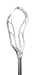 STX Lacrosse Stallion U 550 Unstrung Lacrosse Head with All Climate Performance Material, White