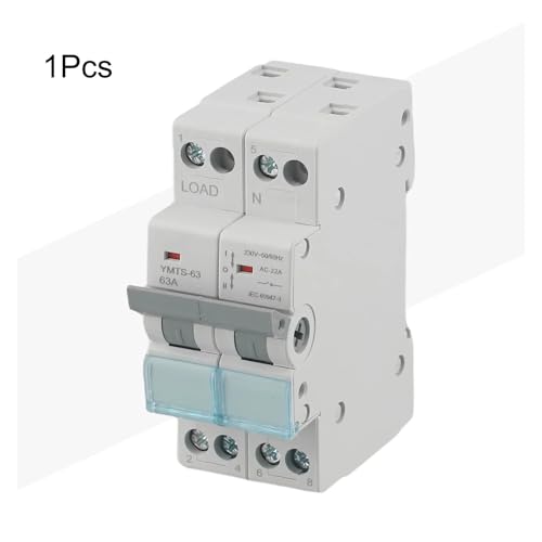 Inverseur de source inverseur manuel triphasé 4P 63A pour groupe électrogène - 3