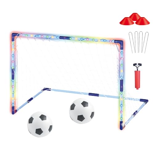 Acunny Fútbol Propósito | Goles De Jardín Al Aire Libre - Equipo Deportivo Desplegable Rápidamente Niños Y Niñas para Interior Exterior Campo Playa