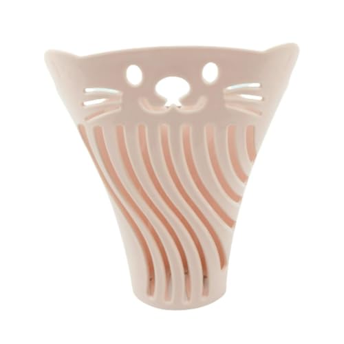 Pá Higiênica Fechada Para Caixa De Areia Gatos 17cm(rosa)