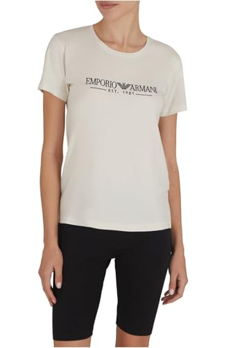 EMPORIO ARMANI S/Sleeve Crew Neck T-Shirt Camiseta, Blanco, M...