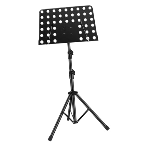 STARTIST 譜面台 折りたたみ式 安定した プロの三脚 高耐久 デスクトップブックスタンド 譜面台 ステージ初心者 子供用