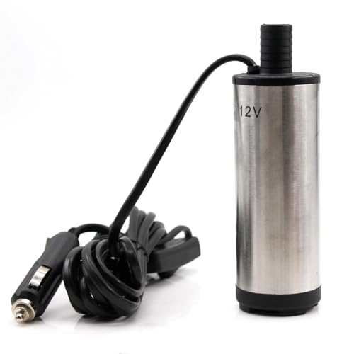 Bomba Sumergible Eléctrica DC para Bombeo de Diesel, Agua y Combustible, Bomba de Succión de Aceite, 12/32 l/min, 38/51MM, 12/24 V miniatura 3