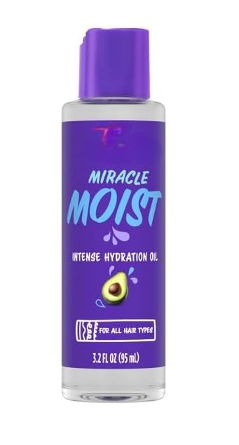 Aussiie Miracle Moist Intense Hydration Hair Oil with Jojoba Oil, for Dry and Damaged Hair, 3.2 fl oz (pack of 1)