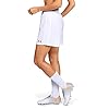 Under-Armour-Womens-Microthread-Match-Shorts Under Armour Women's Microthread Match Soccer Shorts , White (100)/Black , Medium