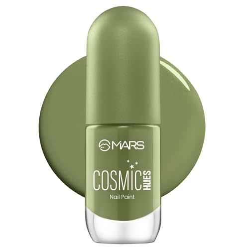 Image of MARS Cosmic Hue Nail Paint (10.0 ml) (62-CRYPTA) | Intense Color | Ultra-Glossy Shine | Long-Lasting & Chip-Resistant | Non-Sticky | Quick-Drying Formula