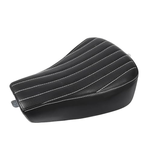 Coussin de selle solo conducteur premium noir pour moto Sportster XL1200 Forty Eight 48 72