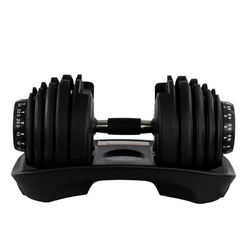 Dumbbell Halter Gallant Elite Pro 24kg Regulável Com Base