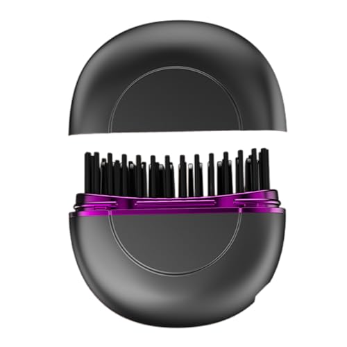 Mini alisador – Peine caliente inalámbrico de calentamiento rápido | Recargable por USB, 3 modos, pequeño alisador – para mujeres, niñas, hermana, novia, madre, cabeza, viajes, vacaciones, cumpleaños