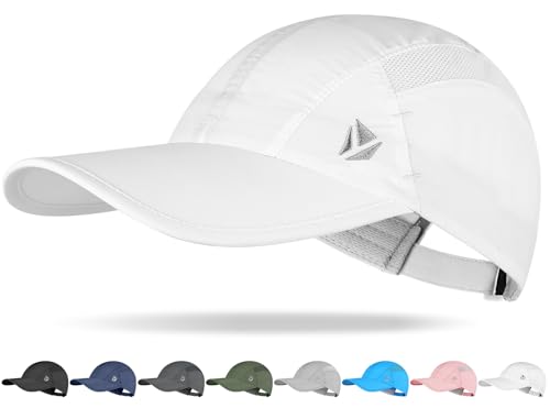 Image of YANIKY Quick-Dry Running Hat for Men & Women Cooling Hat UPF 50+ Thin Baseball Cap Lightweight Breathable Mesh Sport Hats