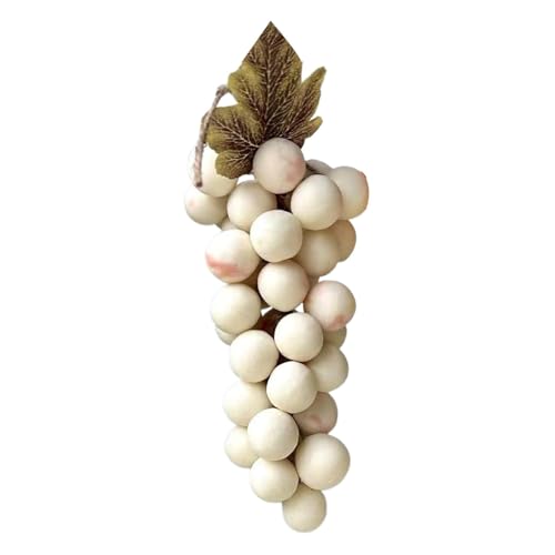 Jabón de uva para lavado facial, jabón de uva en una cuerda, jabones hechos a mano en forma de uva, jabones artesanales de proceso frío natural para ducha corporal, morado (rojo (sabor a flor de