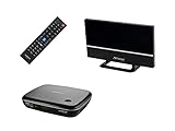 HUMAX HD Nano T2 DVBT2 Receiver mit Antenne und Freenet TV inkl. HDMI Kabel und Fernbedienung, Receiver mit Aufnahmefunktion und USB Anschluss für Externe Festplatten, schwarz