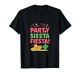 Photo Gallery party siesta fiesta maracas sombrero design maglietta Photo Gallery party siesta fiesta maracas sombrero design maglietta