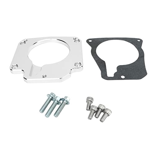 Throttle Body Adapter, LS Drive By Wire Throttle Body Adapter 4 Bolt to 3 Bolt TB DBW 551567 for LS2 LS3