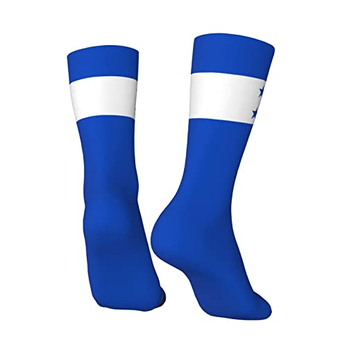CUTEDWARF Flag Of Honduras Athletic Socks Adult Casual Mid Tube Sock Warm Cozy Cushion Sockings2