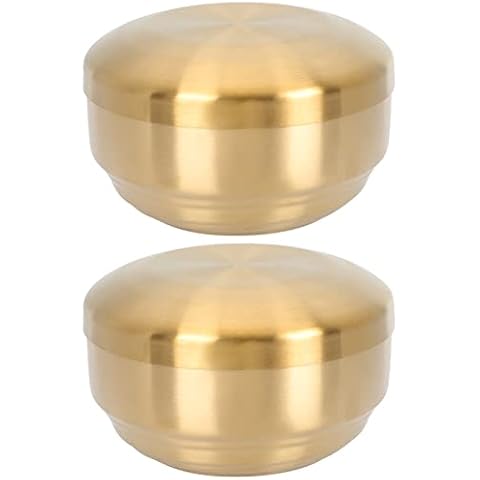 Cuencos de aperitivo Vaguelly con tapa de acero inoxidable Cover