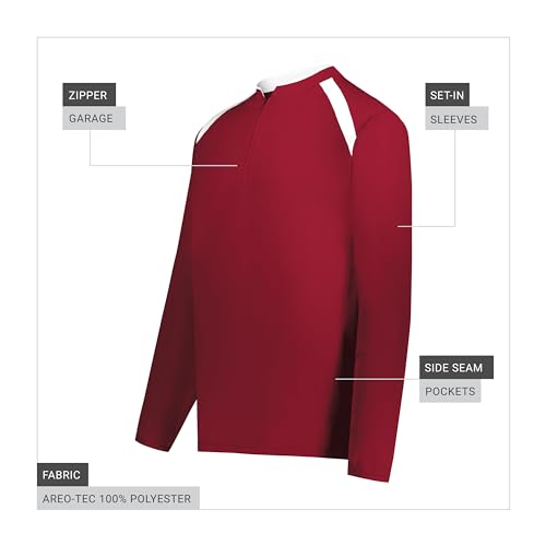 Image of Holloway boys Holloway Boy's Clubhouse Pullover Cage Jacket