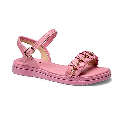 Pink Cats Flatform Sandália Rosa, Meninas, Rosa (Pink), 32