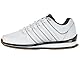 K-Swiss Homme Rinzler Basket, Blanc et Noir, 46 EU
