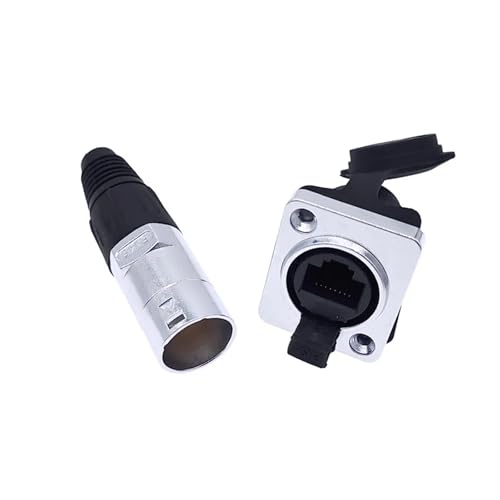 Conector RJ45 tipo D pasamuros: optimice sus conexiones ethernet en panel 3