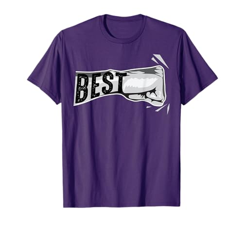 Best Buds Shirt | Cool Inspirational Bro Fist Handshake Gift T-Shirt