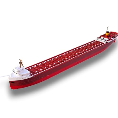 TheRoller3d 12 Prebuilt Display Model Ship (Floating SS Edmund Fitzgerald 50th Anniversary 1ft Model)