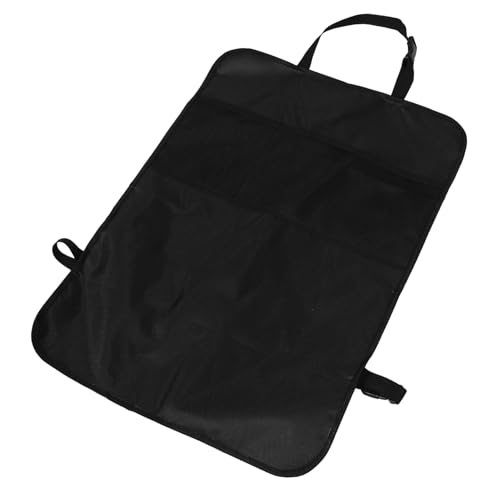 Beatifufu Car Seat Back Organizer Bag Anti-kick Pad Sturdy Waterproof Mat Rear Seat Storage Pouch Automotive Accessory Rear Organizer Side Hanging Bag Interior m