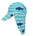 Baby Toddler Boys Two Pieces Swimsuit Set Swimwear Dinosaur Bathing Suit Rash Guards with Hat UPF 50+ (Blue Ocean,3-4 T)