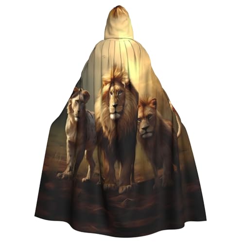 Veste à capuche animaux sauvages pour festival et soirée