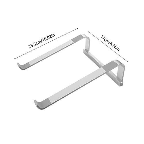 Soporte para laptop aluminio ergonómico escritorio miniatura 2