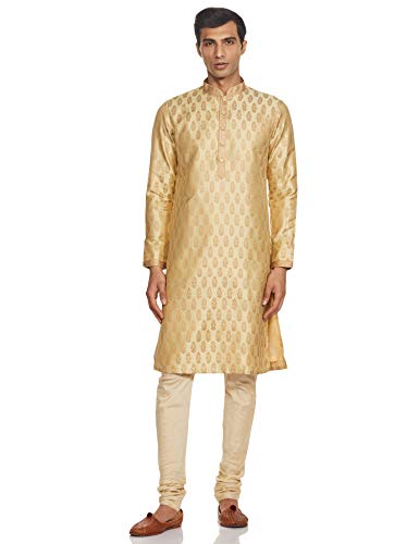 Kurta Pyjama Manyavar pour homme coloris fougère en taille S