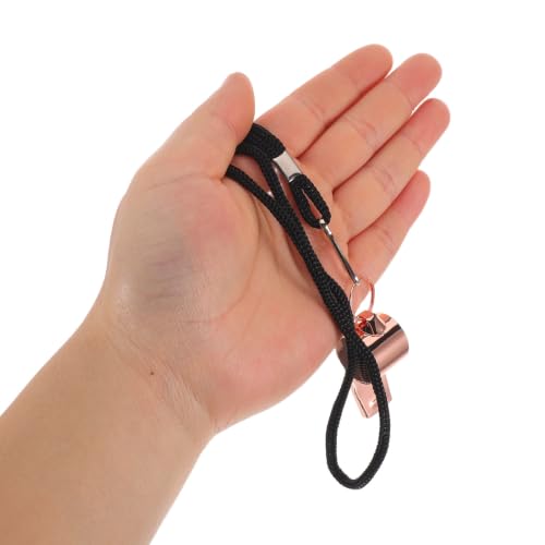 Paquete 6 silbatos deportivos de árbitro con lanyard miniatura 4